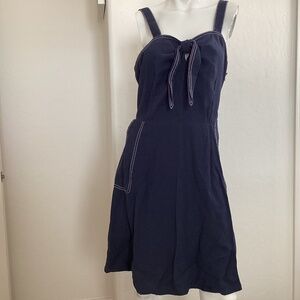 A New Day navy blue, sz XL nautical themed sundresse